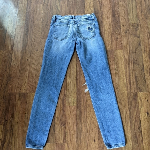 KanCan Super Distressed Skinny Jeans - Sz 25 - Picture 4 of 7
